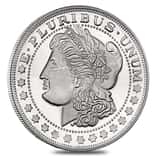 1 oz Morgan Silver Round .999 Silver