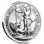 2014 Great Britain 1 oz Silver Britannia Horse Privy Coin .999 Fine BU