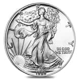 1989 1 oz Silver American Eagle $1 Coin BU