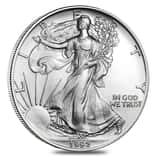 1992 1 oz Silver American Eagle $1 Coin BU