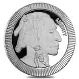 1 oz Buffalo Stackable Silver Round .999 Silver