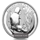 Australia 1 oz Platinum Platypus Scruffy (Random Year)