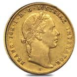 Austrian Gold 1 Ducat .1106 AGW AU/BU (Random Year, 1852-1859)