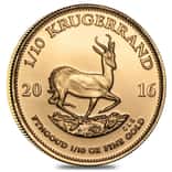 2016 South Africa 1/10 oz Gold Krugerrand