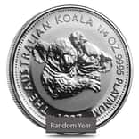 1/4 oz Platinum Australian Koala Coin BU (Random Year)