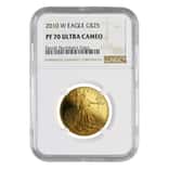 2010 W 1/2 oz $25 Proof Gold American Eagle NGC PF 70 UCAM