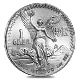 1983 1 oz Mexican Silver Libertad Coin BU