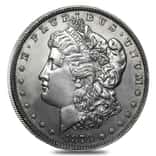 1878 Silver Morgan Dollar 8 Tailfeathers AU