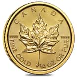 2018 1/4 oz Canadian Gold Maple Leaf $10 Coin .9999 Fine BU (Sealed)