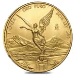 2018 1 oz Mexican Gold Libertad Coin .999 Fine BU
