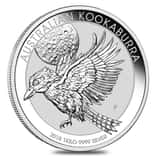 2018 1 Kilo Silver Australian Kookaburra Perth Mint .999 Fine BU In Cap