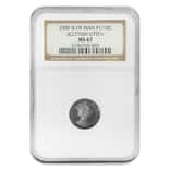 2000 1/10 oz Isle Of Man Platinum Scottish Kitten NGC MS 67