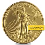 1/4 oz Gold American Eagle Abrasions (Random Year)
