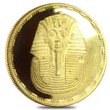 1993 Egypt 50 Pound King Tut Proof Gold Coin AGW .2459 oz