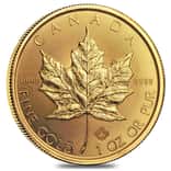 2018 1 oz Canadian Gold Maple Leaf $50 Coin .9999 Fine BU