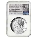 2017 P 1 oz American Liberty High Relief Proof Silver Medal NGC PF 69 (225th Ann. Label)