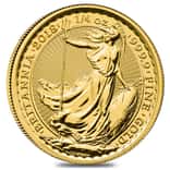 2018 Great Britain 1/4 oz Gold Britannia Coin .9999 Fine BU
