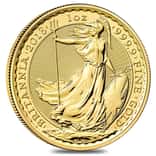 2018 Great Britain 1 Oz Gold Britannia Coin