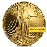 1/2 oz Proof Gold American Eagle In Cap (Random Year)
