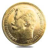 1897 Russia 15 Roubles Nicholas II Gold Coin Abrasions AGW .3734 oz
