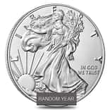 1 oz Burnished Silver American Eagle In Cap (Random Year)
