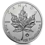 2018 1 oz Palladium Canadian Maple Leaf Coin $50 .9995 Fine BU (Sealed)