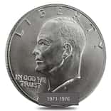 1971-1976 40% Silver Eisenhower Dollar BU (Random Year)