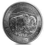 1.25 oz Silver Canadian Bison $8 Coin .9999 Fine Cull (Random Year)