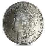 1878 Silver Morgan Dollar 8 Tailfeathers XF