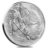 2017 1 oz South Korea Silver ZI:SIN Gallus Medal BU