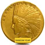 $10 Gold Eagle Indian Head - Ex Jewelry (Random Year)