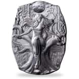 10 oz Argentia Goddess Mara High Relief Silver Bar .9999 Fine