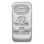 10 oz Istanbul Gold Refinery IGR Silver Bar .999 Fine (w/Assay)