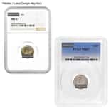 10C Silver Mercury Dime 90% Fine NGC / PCGS MS 67 (Random Year)