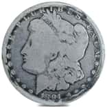 1891-CC Morgan Silver Dollar $1 Cull