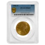 1901-S $10 Gold Liberty Head Eagle Coin PCGS MS 65