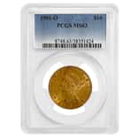 1901-O $10 Liberty Head Gold Eagle Coin PCGS MS 63