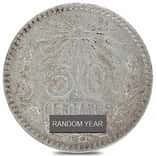 1919-1945 Mexico Silver 50 Centavos Cap & Ray Avg Circ