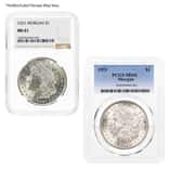 1921 Morgan Silver Dollar $1 NGC/PCGS MS 61
