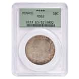 1923-S Monroe Doctrine Half Dollar 90% Silver Commem PCGS MS 63