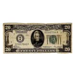 1928 $20 Federal Reserve Note United States Cull