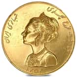 1975 (SH 1354) 24.9 grams Muhammad Reza Pahlavi Mother's Day Gold Medal (Ex Jewelry)