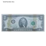 1976 $2 Federal Reserve Note Currency Note Cull