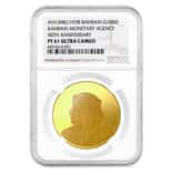 1978 (AH 1398) Bahrain 100 Dinars Proof Gold Coin NGC PF 61 UCAM