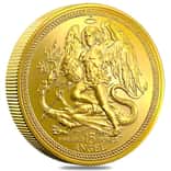 1987 Isle of Man 15 oz Gold Angel Coin BU