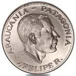 1989 Argentina 2 oz Palladium 100 Pesos Araucania-Patagonia .999 Fine
