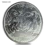 3/4 oz Silver Royal Canadian Mint Coin Random Design (Milky, Cull, Damaged, Circulated, Cleaned)
