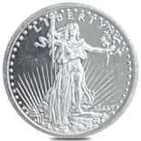 1/2 oz Johnson Matthey Saint Gaudens Silver Round .999 Fine