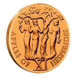 1 oz Hercules Eleventh Labor - Apples of Hesperides Copper Round