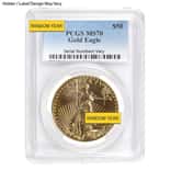 1 oz $50 Gold American Eagle PCGS MS 70 (Random Year)